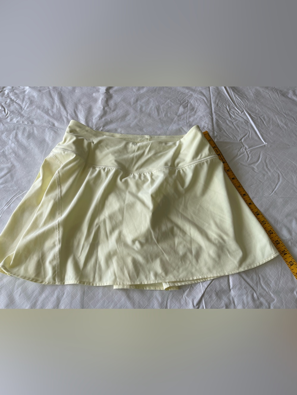 Light Yellow Athletic Skort by Calia